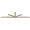 Ekena Millwork Kennewick Smooth Timber Gable Bracket, Douglas Fir, 96"W x 24"H x 1 1/2"D x 3 1/2"F, 6/12 Pitch GBW096X24X0204KEN00SDF - alternate 1